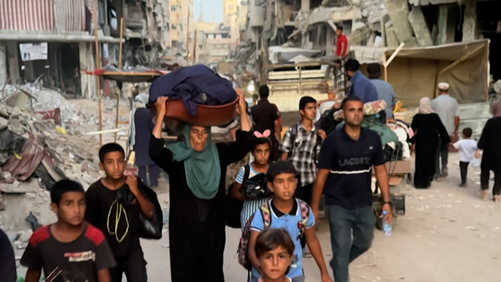 Civilians forced to evacuate Gaza’s Khan Younis, again | Gaza
