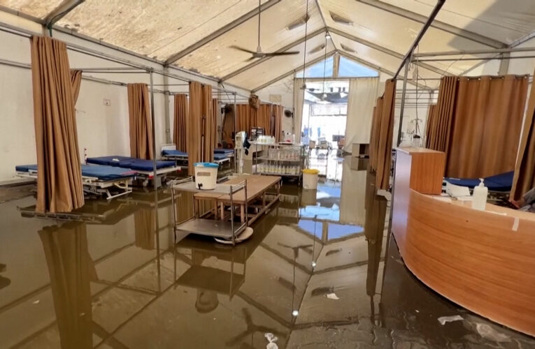 Sewage floods Gaza’s Nasser Hospital after Israeli strike | Newsfeed