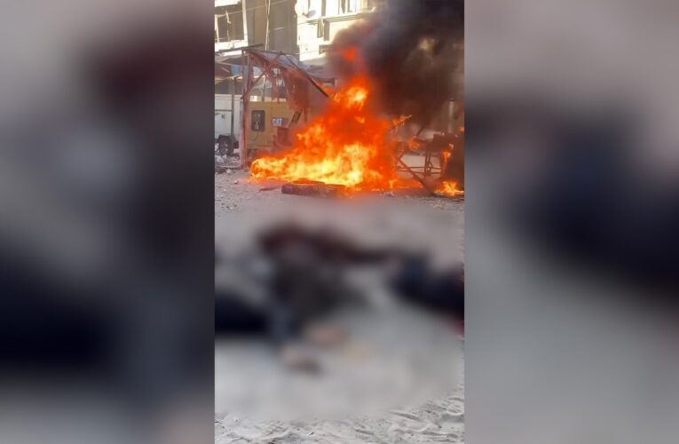 Horrific aftermath of Israeli attack on Gaza City | Gaza