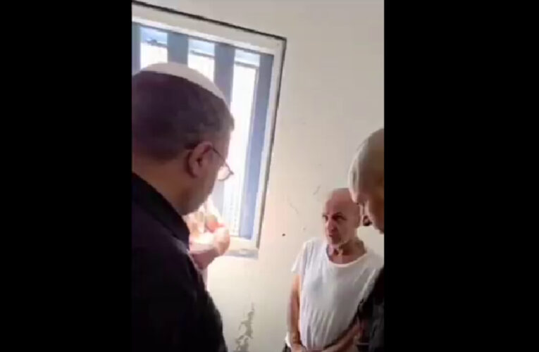 Israel’s Ben Gvir filmed threatening Marwan Barghouti in prison | Israel-Palestine conflict