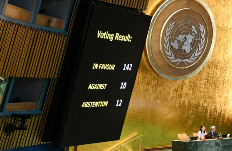 UN General Assembly backs two-state push for Israel and Palestine | Israel-Palestine conflict News