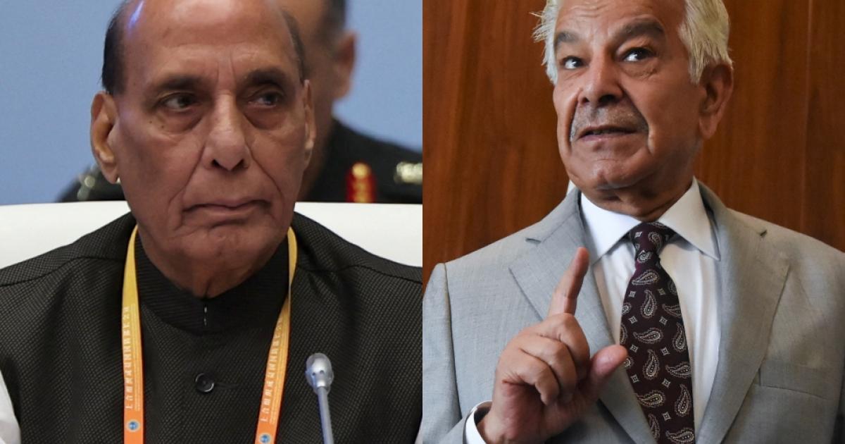 جوہری ریاستوں میں جنگ کی خواہش ناقابل فہم: خواجہ آصف کا انڈین ہم منصب کو جواب