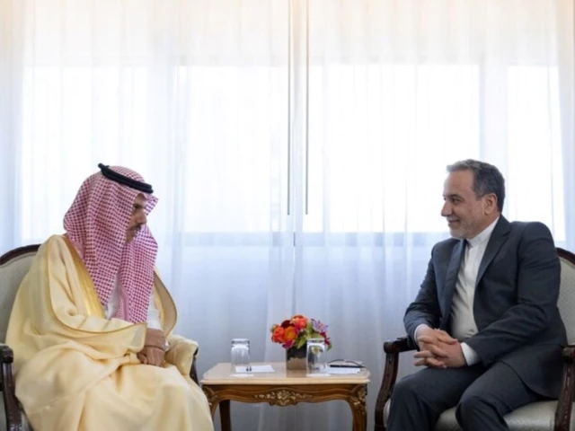 Saudi, Iranian foreign ministers discuss regional developments