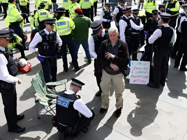 London police arrest 212 people at protest over Palestine Action ban