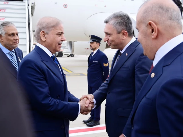 Pm Shehbaz arrives in Turkiye on last leg of 3-nation tour