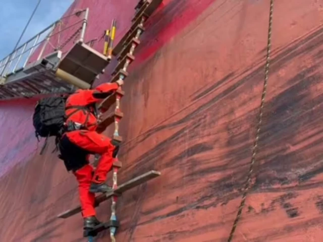 Swedish coast guard seizes suspected false flag tanker in Baltic Sea