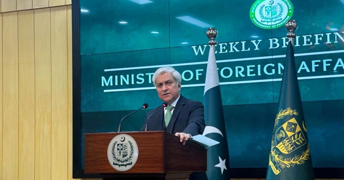 پاکستان امریکہ ایران مذاکرات میں سہولت کار کا کردار ادا کرتا رہے گا: دفتر خارجہ