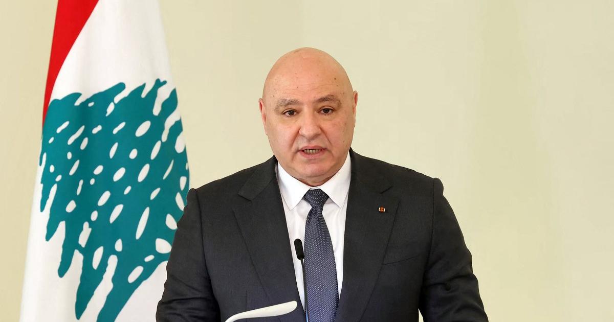 لبنان کی ایک انچ زمین سے بھی دستبردار نہیں ہوں گے: صدر جوزف عون