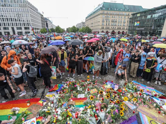Suspect in Berlin Pride attack shot dead by police