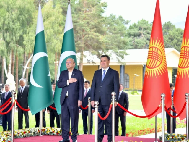 Pakistan, Kyrgyzstan agree to strengthen bilateral ties, economic cooperation and regional connectivity