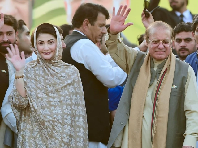 Nawaz pledges airport, hospitals for Mirpur ahead of AJK elections