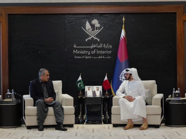 Pakistan, Qatar review security cooperation, explore new areas of collaboration as Naqvi visits Doha