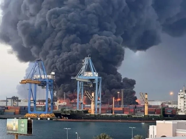 Egypt confirms drone caused fire on two gas vessels at Damietta