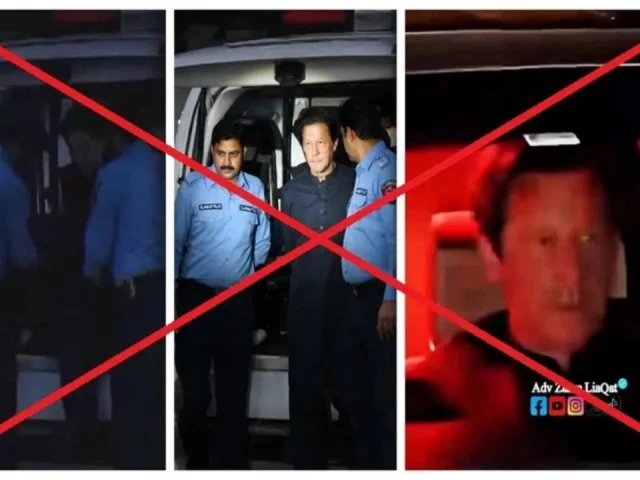 Viral visuals of Imran Khan from recent Islamabad hospital visit are doctored or old