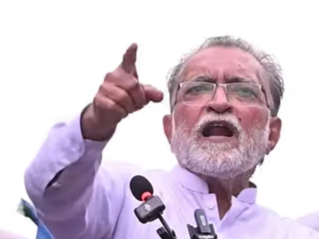 JI Lahore chief denounces crackdown on Kashmir solidarity protesters, announces week-long protest against inflation