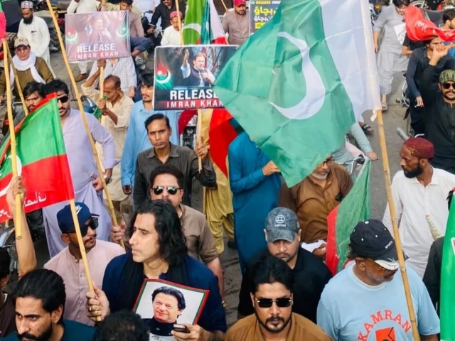 PTI stages nationwide protests to mark three years of Imran Khan’s imprisonment