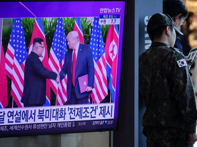 Trump says North Korea's Kim has responded to his overtures