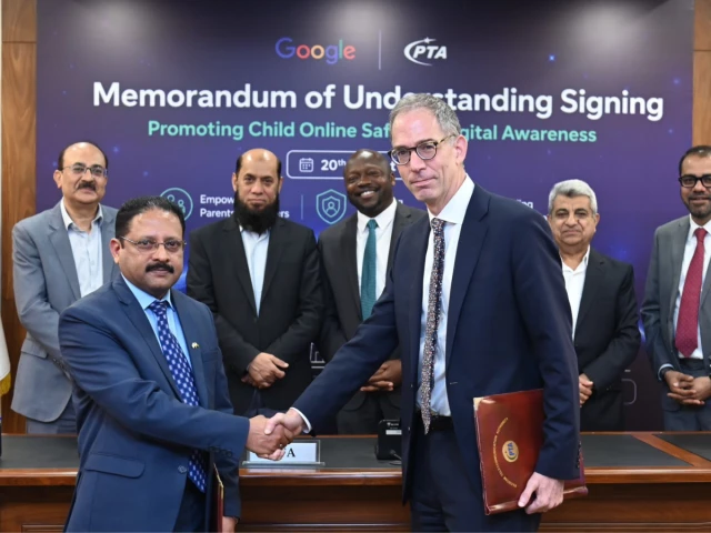 PTA, Google sign agreement to make digital platforms safer for children