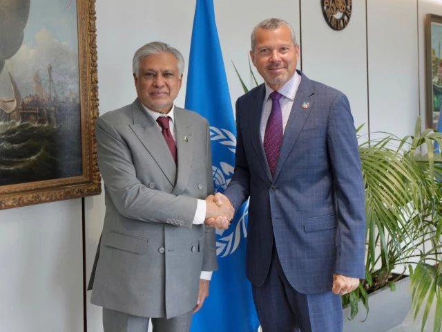 FM Dar urges IMO chief to help secure release of Pakistani crew held by Somali pirates