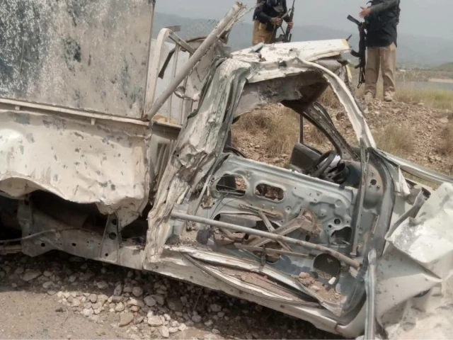 Driver martyred, six injured in IED attack on police van in K-P’s Karak