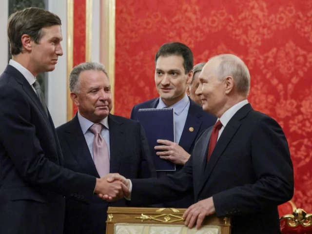 Putin begins Ukraine war talks with US envoys Witkoff, Kushner in Moscow