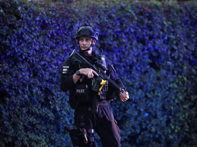 Trump says men arrested at US air base in UK were looking to do 'big damage'