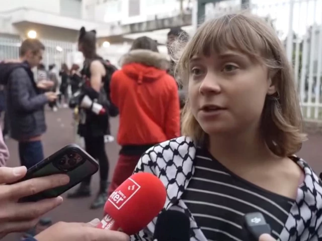 Greta Thunberg joins French teens on new day of school protests