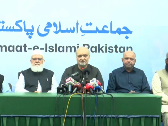 JI to march on Islamabad in mid-November if govt fails to end petroleum levy: Hafiz Naeem