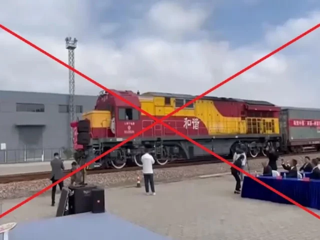 Fact-check: Viral video of Chinese freight train to Afghanistan is from Oct 2024