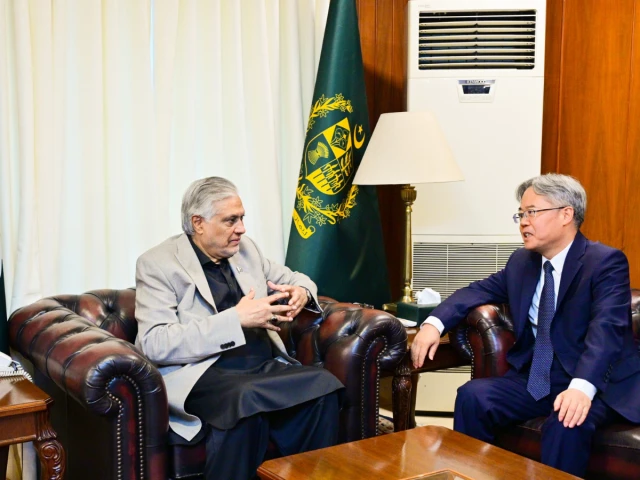 FM Dar, Chinese envoy discuss CPEC, trade and regional stability